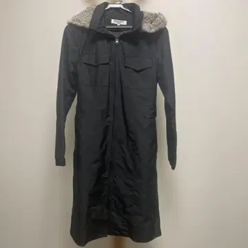 NATURAL BEAUTY BASIC 블랙 롱 코트