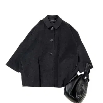 미즈이로 인드 울 자켓 코트 코쿤