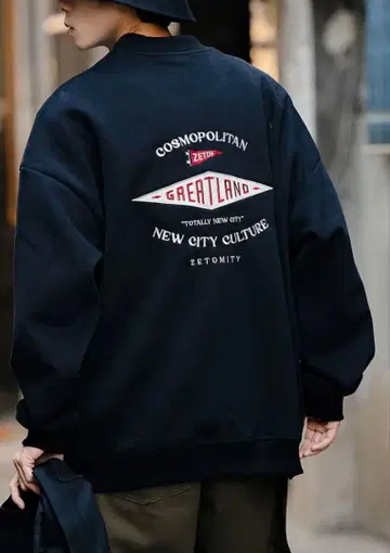 백 프린트 맨투맨 prips Back Print Sweat