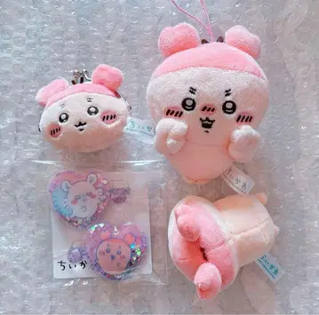 치이카와 (먼작귀) 헌책방 카니쨩 마스코트 세트