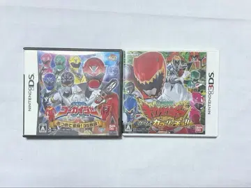 해적전대 고카이저 파워레인저 다이노포스 3DS 세트