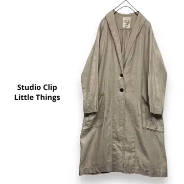 Studio Clip Little Things 린넨 롱 코트