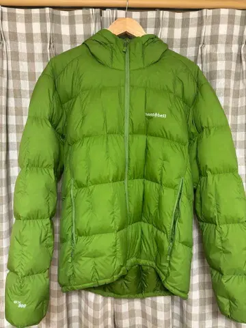 mont-bell EX 800 그린 네쥬 다운 자켓