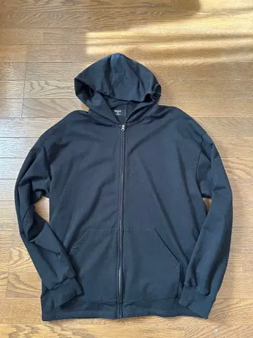 레미라 remilla 스모크 지퍼 후드 XL 블랙 일본제