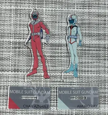 기동전사 건담 아무로 샤아 노멀 슈트 아크릴 스탠드