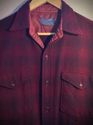 새상품급 60s PENDLETON 펜들턴 옴브레 울 셔츠/50s
