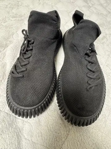 경량 트레킹 스니커즈 메쉬 스니커즈 블랙 44