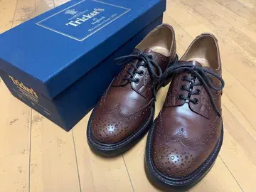 트리커스 M5633 버튼 UK 8.5 카운트리 슈즈 윙팁