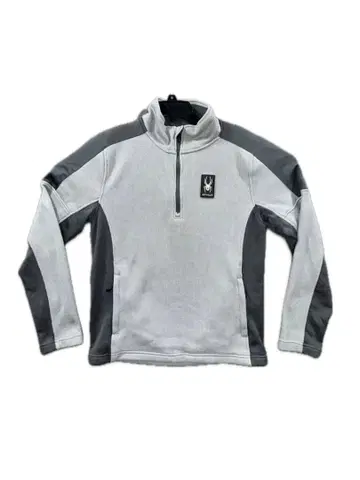 [ SPYDER ] 플리스 쿼터 집 재킷