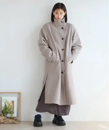 [ LOWRYS FARM ] 롱 코트