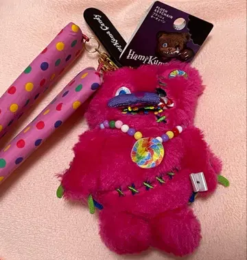 USJ 유니버셜 하미곰 캔디 봉제 인형 스트랩 포함 키체인 2025