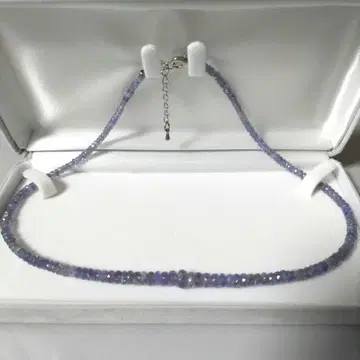 탄자나이트 목걸이 90ct