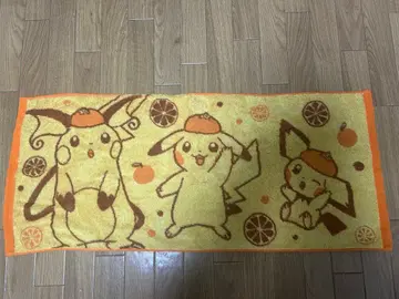 에히메현 한정판 피카츄 타월