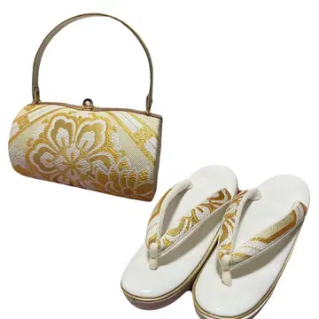 성인식 결혼식 유카타 브라이덜 포멀 백 조리 머리 장식 세트 새상품급