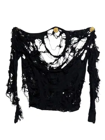 로버트 캐리-윌리엄스 데미지 니트 그런지 펑크