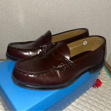 HARUTA 브라운 로퍼 22.5cm 2E 새상품급