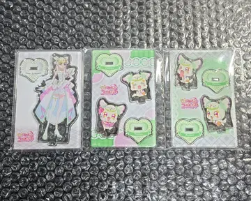 키미프리 큐어즈 큔 프릴룬 아크릴 스탠드 3점