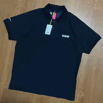 정가 3만 6천원 미사용 새상품 TFW49 피케 셔츠 네이비 L 골프
