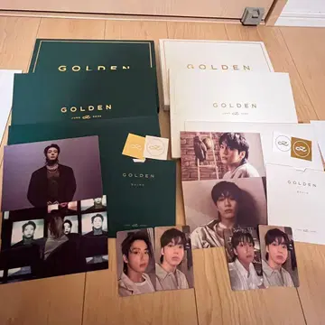 GOLDEN JUNGKOOK 정국 2 형태 세트