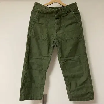 orSlow 워크 팬츠 XS 사이즈 올리브 그린