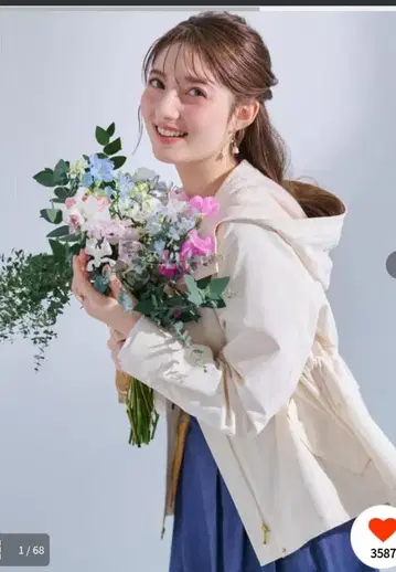 쿠튀르 브로치 마운틴 후드티 아우터