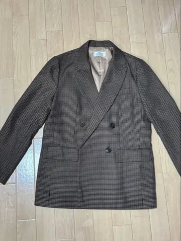 [ JOURNAL STANDARD relume ] 체크 더블 자켓