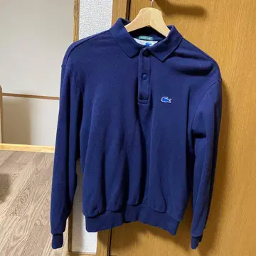 LACOSTE 네이비 피케 셔츠 사이즈 2