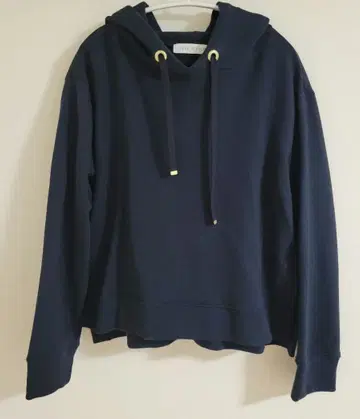 미사용 새상품 FEERI CHELU 네이비 후드 부착 후드티