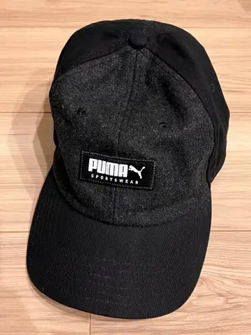[ 새상품 ] PUMA 스포츠 웨어 캡 블랙