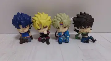 죠죠의 기묘한 모험 미니 피규어 4개 세트