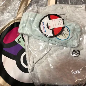 지라치 포켓몬 4개 세트 L 사이즈 티셔츠 토트백