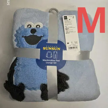 GU 퍼펫 스 마쉬멜로우 필 라운지 세트 M 라이트 블루