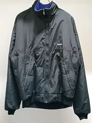 80s 파타고니아 쉘드 신틸라 삼각형 택 블랙 USA제