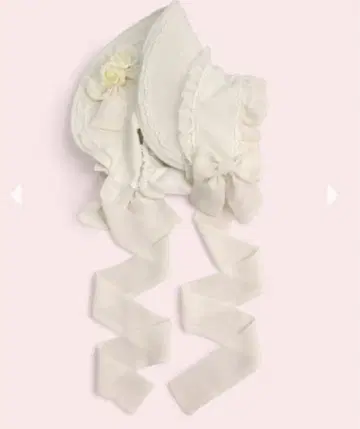 쉬폰 프릴 인형 보닛