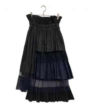 united tokyo 이소재 플리츠 스커트