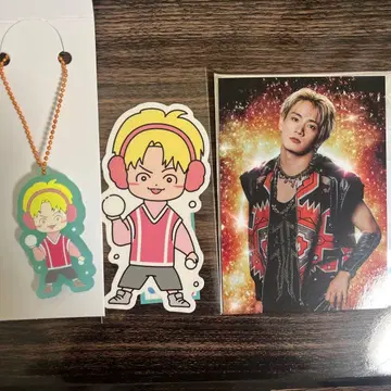 우라카와 쇼헤이 포토 카드 러버 키링&스티커 세트