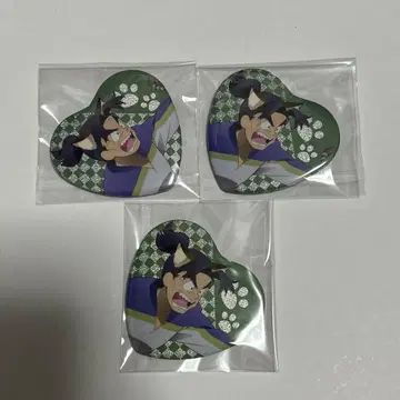 닌타마 란타로 닌타마 난자타운 난자 시오에 분지로 시오에 하트 캔뱃지