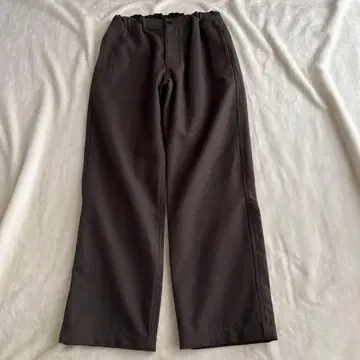 새상품급 MHL. 마가렛호웰 브라운 와이드 팬츠