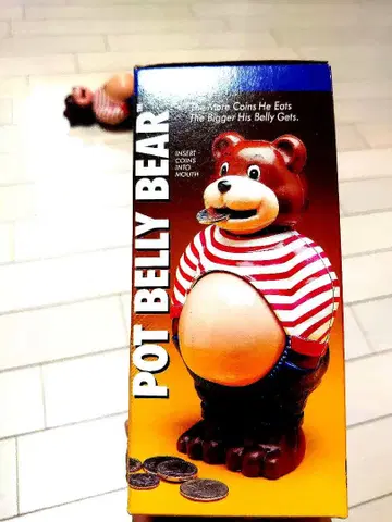 Pot Belly Bear 저금통 곰