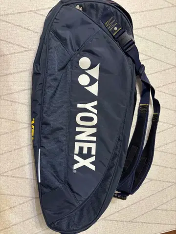 YONEX 테니스 라켓백 네이비