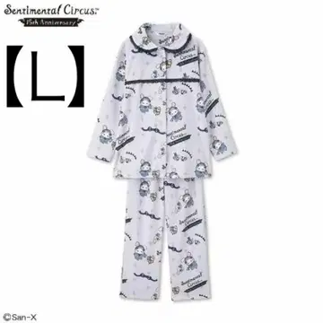 새상품 센티멘탈 서커스 아베일 복슬복슬 파자마 퍼플 L 사이즈