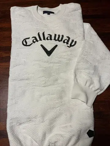 캘러웨이 화이트 트레이닝복