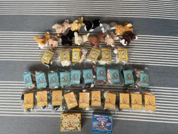 오늘의 강아지 헤이세이 레트로 봉제 인형 키링 38개