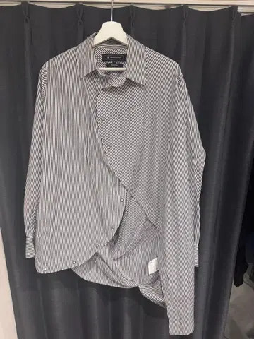 anrealage 볼 스트라이프 셔츠 사이즈 50