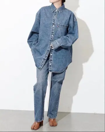 JOURNAL STANDARD LEVI'S(R) 별주 데님 셔츠