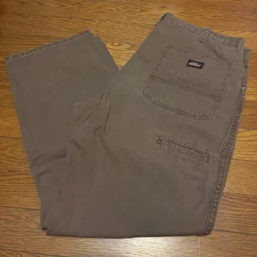 Dickies 브라운 워크 팬츠