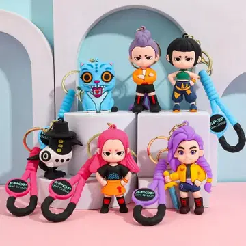 KPOP 데몬 헌터 키링 루미 미라 조이 외 6개 세트