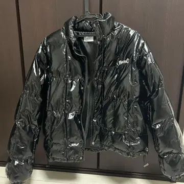 BlessU 블랙 다운 자켓