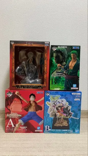 제일복권 원피스 피규어 AABB상 4세트