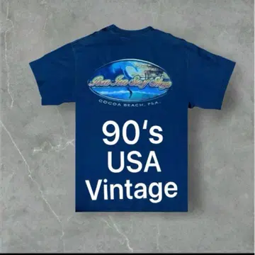 [레어] 론존 Surf Shop 빈티지 T셔츠 90s USA제